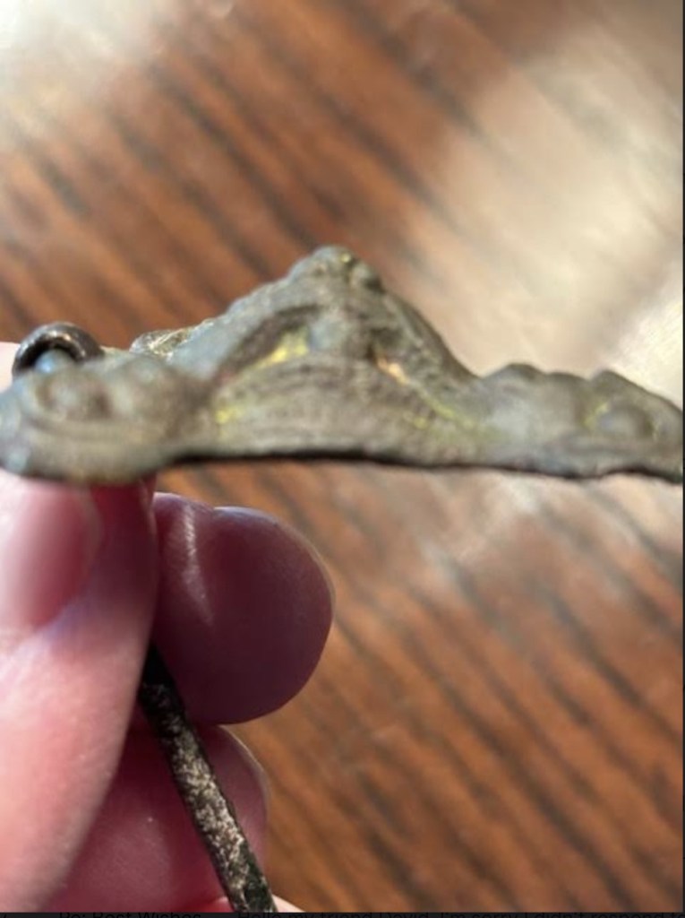 viking trefoil brooch